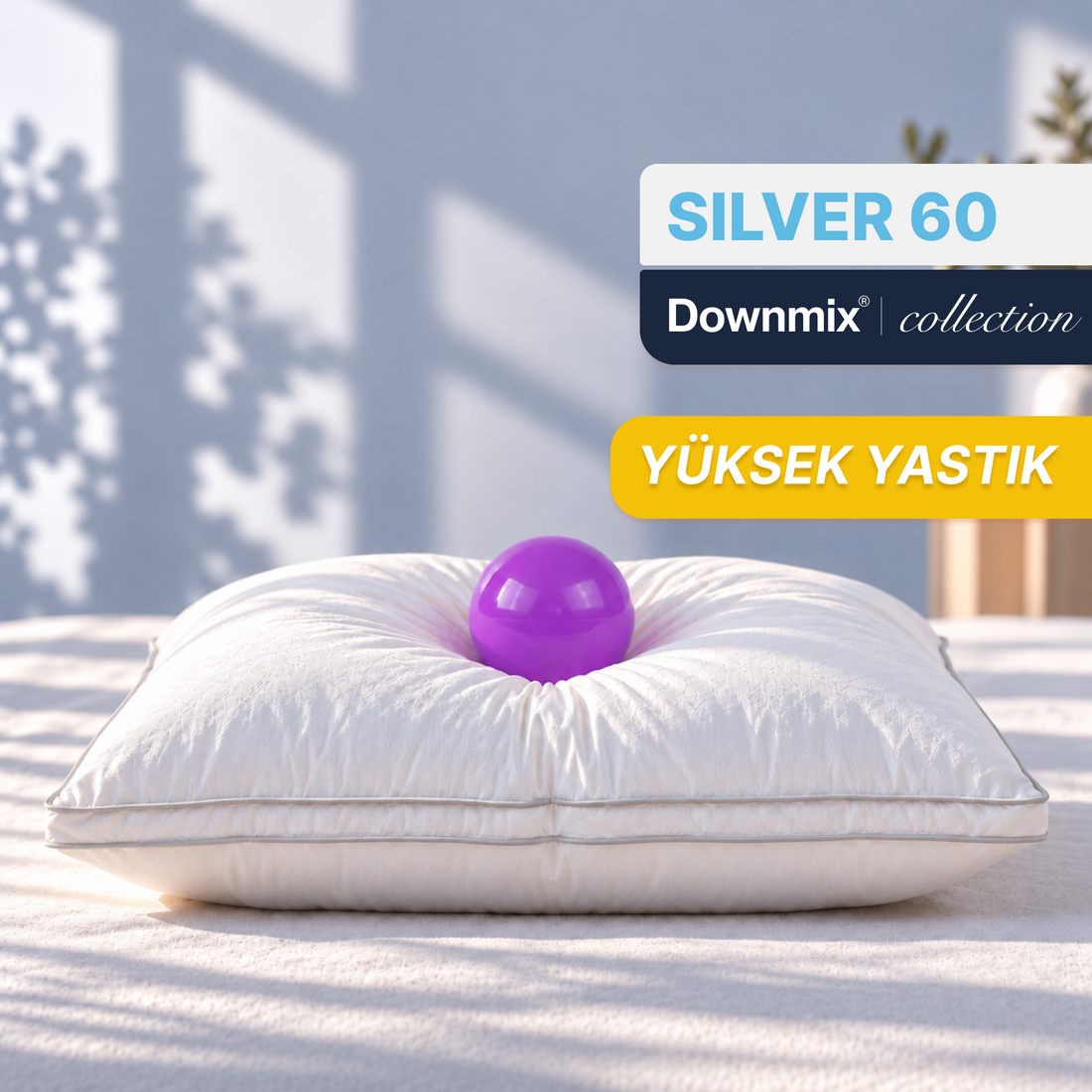 Silver 60 Downmix Yüksek Yastık